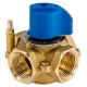 Четырехходовой смесительный клапан (VALTEC) VT.MIX04.G: Valtec,  Рабочая среда - Горячая вода, Холодная вода