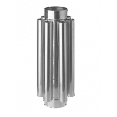 Дымоход - конвектор ( 439/0.8  мм ) D 110 (нерж.)