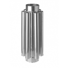 Дымоход - конвектор ( 439/0.8  мм ) D 115 (нерж.)