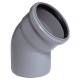 Колени 125 внутренней канализации, OSTENDORF (Германия):  Присоединительный диаметр - 125,  Тип арматуры - Фитинг,  Цвет - Серый