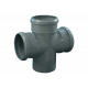 Крестовины для внутренней канализации:  Присоединительный диаметр - 110,  Материал, покрытие - Полипропилен,  Тип арматуры - Крестовина