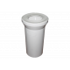 Подводы к унитазу для внутренней канализации,:  Присоединительный диаметр - 110,  Цвет - Белый