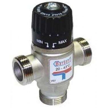 Термостатический смесительный клапан G 1' M Диапазон 20-43 KV 2.5 BARBERI (Италия)