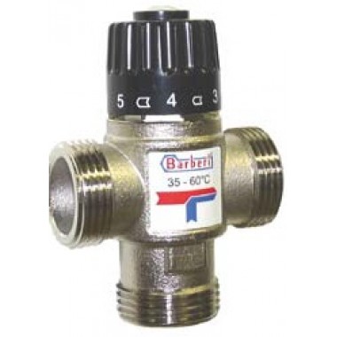 Термостатический смесительный клапан G 1' M Диапазон 35-60 KV 1.6 BARBERI (Италия)